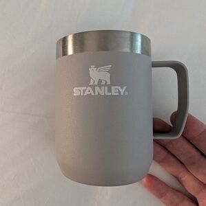 Stanley 8oz Travel Mug - Matte Gray - With Sipping Lid